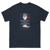 Thumbnail for T-shirt Tchèques marine - Fierté sombre et humour des origines
