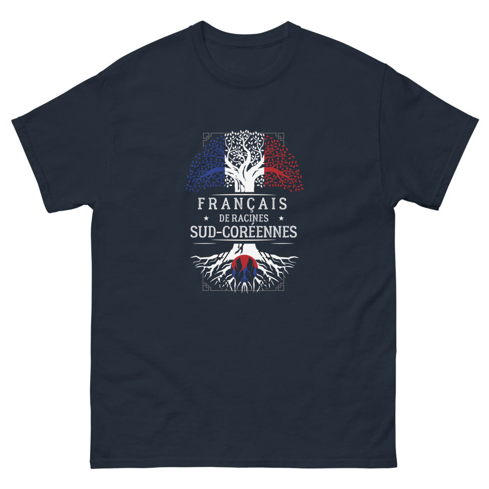 T-shirt Sud-Coréen noir dos - Fier et drôle!