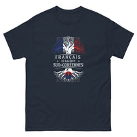 Thumbnail for T-shirt Sud-Coréen noir dos - Fier et drôle!