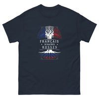 Thumbnail for T-shirt racines russes marine - Fusion des cultures avec humour