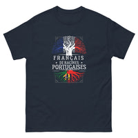 Thumbnail for T-shirt Portugal noir dos - Fierté des racines portugaises