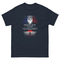 Thumbnail for T-shirt Polynésie marine - Héritage et fierté en couleurs
