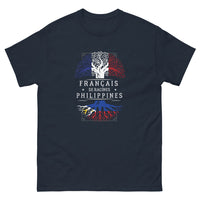 Thumbnail for T-shirt Philippines marine - Français de Racines Philippines