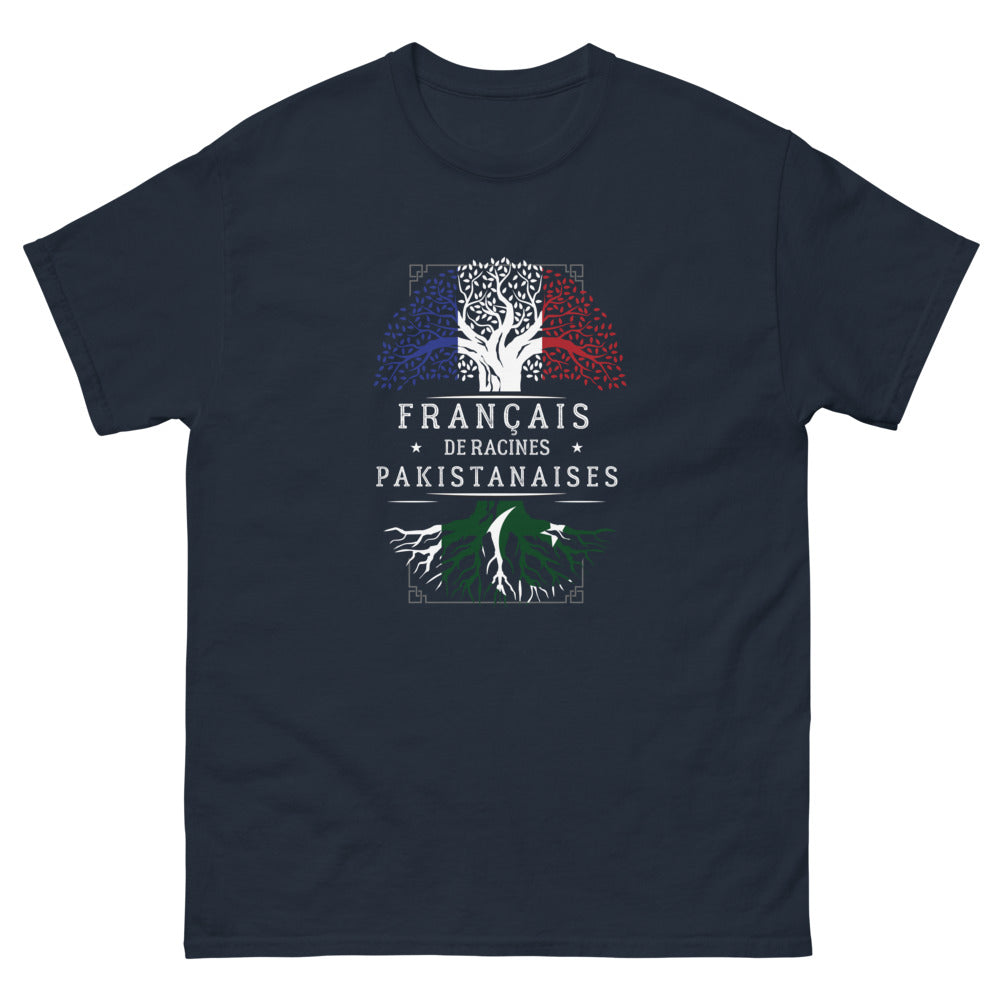 T-shirt Pakistanais noir dos - Fierté et humour à la française