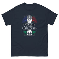 Thumbnail for T-shirt Nigérien marine - Français de racines nigériennes