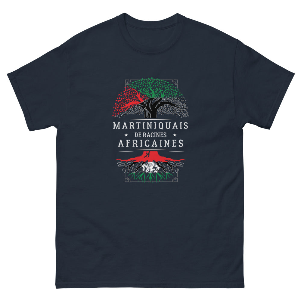T-shirt Martinique marine - Fier et authentique