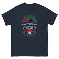 Thumbnail for T-shirt Martinique marine - Fier et authentique