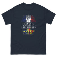 Thumbnail for T-shirt Lozère marine - Fierté des racines locales humoristique