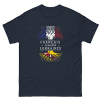 Thumbnail for T-shirt Lorraine marine - Fier de mes racines lorraines
