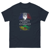 Thumbnail for T-shirt Guyane marine - Fierté et humour dans le style