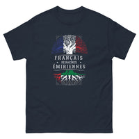 Thumbnail for T-shirt Émirats marine - Clin d'œil à la culture française