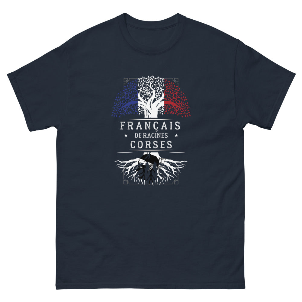 T-shirt Corse marine - Fierté insulaire et humour local