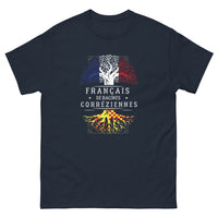 Thumbnail for T-shirt Corrèze marine - Fierté locale et humour