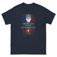 Thumbnail for T-shirt Aveyron marine - Fierté des racines aveyronnaises