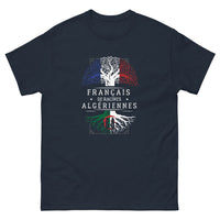 Thumbnail for T-shirt Algérien marine - Fierté et humour des racines