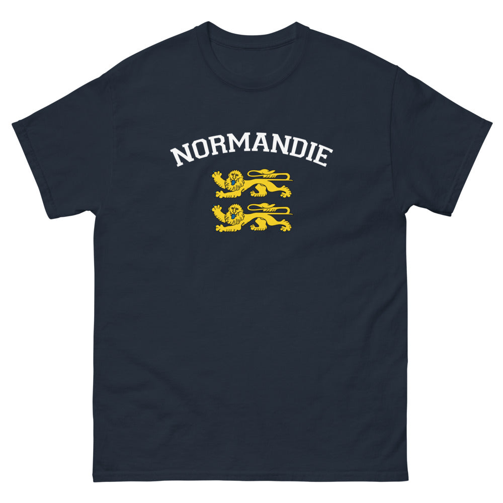 T-shirt Normandie marine - Fierté de la Normandie