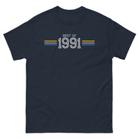 Thumbnail for T-shirt Nostalgie 1991 marine - Retour vers le passé