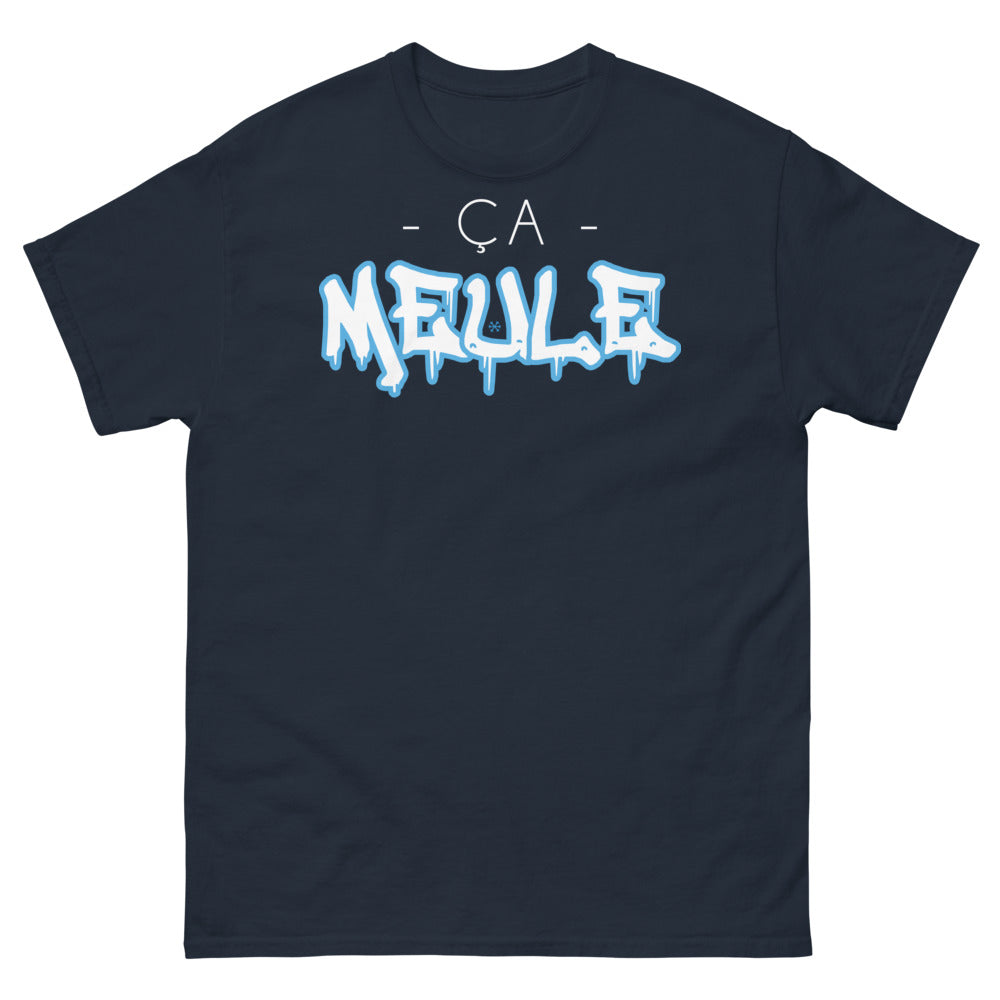T-shirt Bretagne marine - Ça meule avec humour et fierté