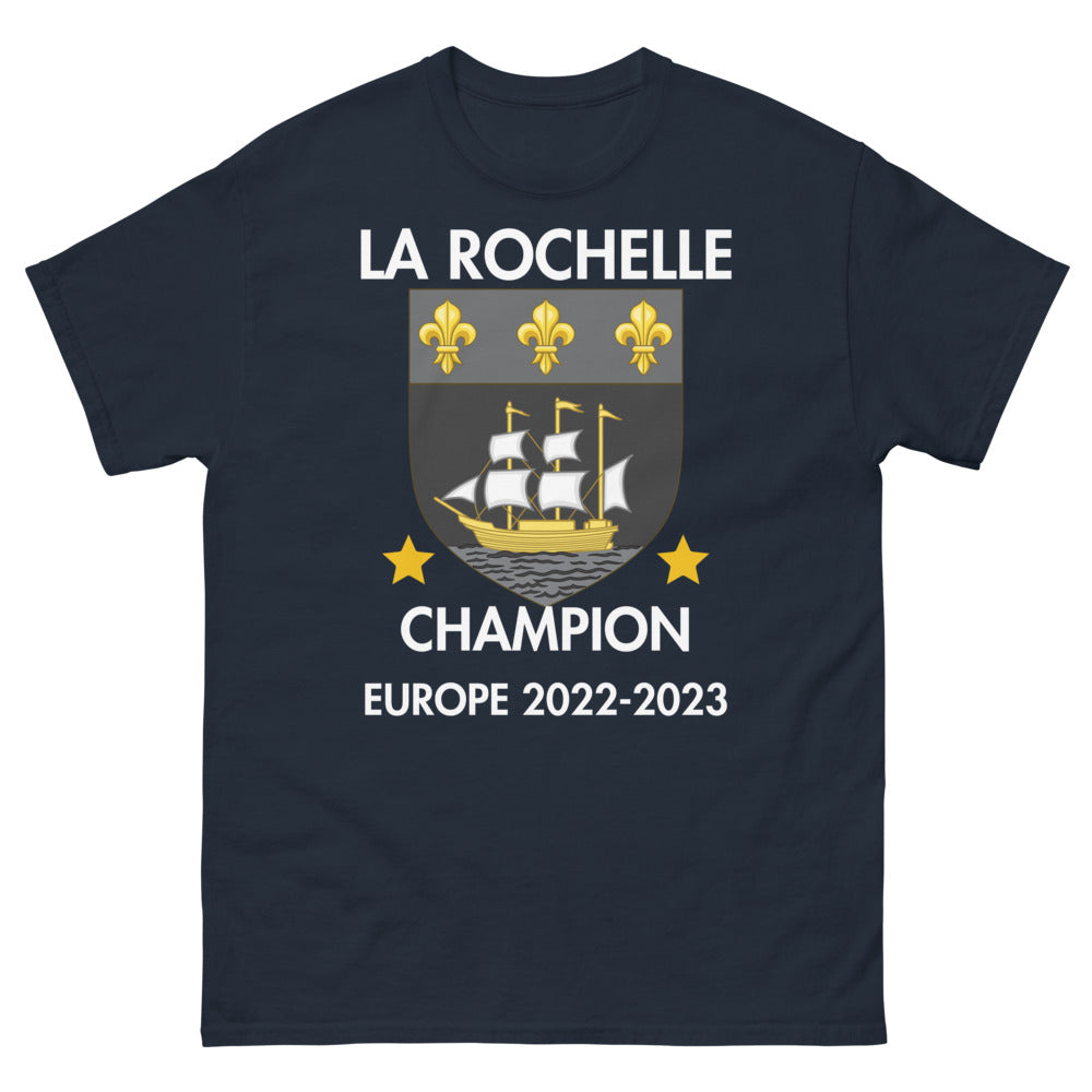 T-shirt La Rochelle marine - Champion d'Europe 2022-2023