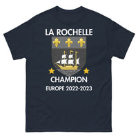 Thumbnail for T-shirt La Rochelle marine - Champion d'Europe 2022-2023