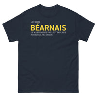 Thumbnail for T-shirt Béarnais marine - Je suis Béarnais, je n'argumente pas