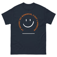 Thumbnail for T-shirt Ardèche bleu marine - Le secret du bonheur à porter