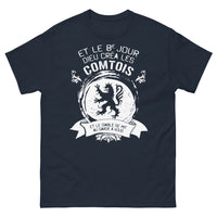Thumbnail for T-shirt Comtois marine - Un clin d'œil au 8ème jour