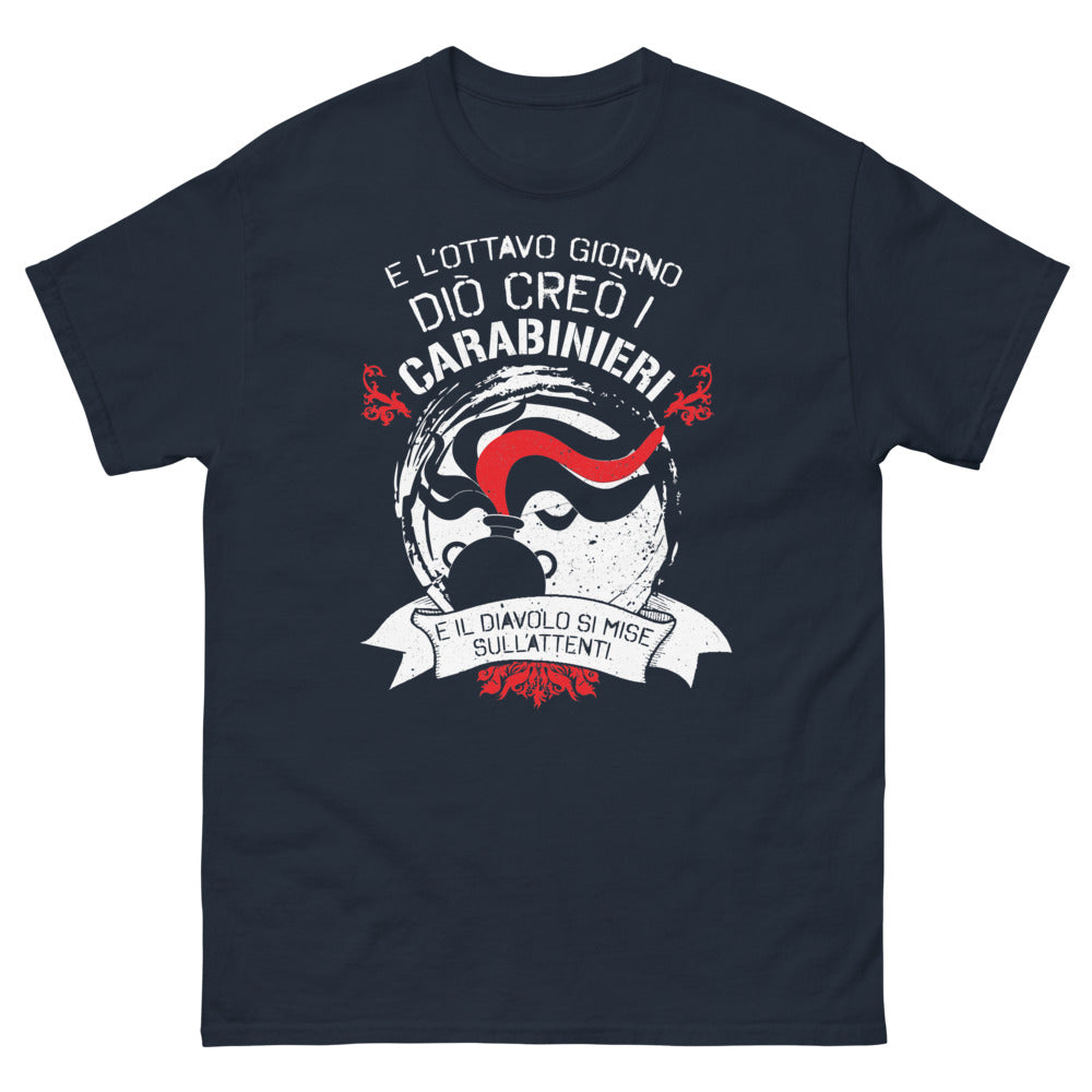 Maglietta Italia blu navy - L'Ottavo Giorno Humoristico