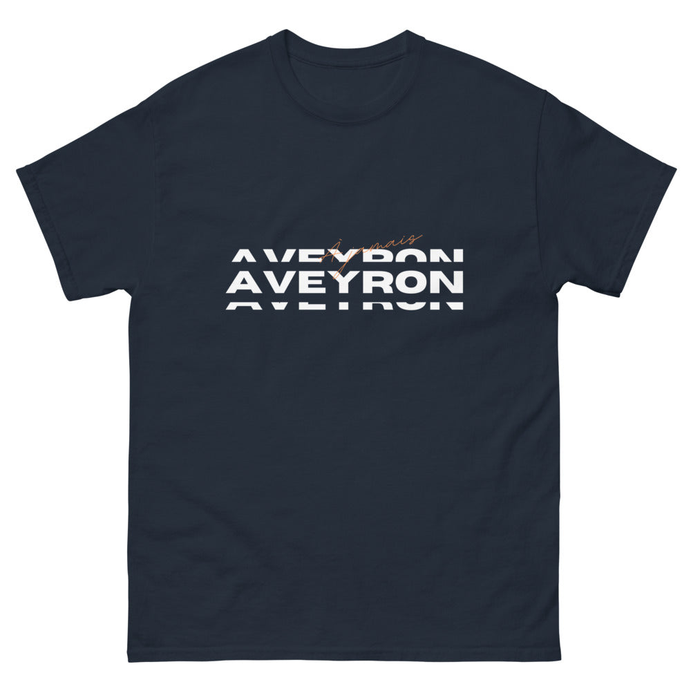 T-shirt Aveyron noir dos - Fierté de l'Aveyron
