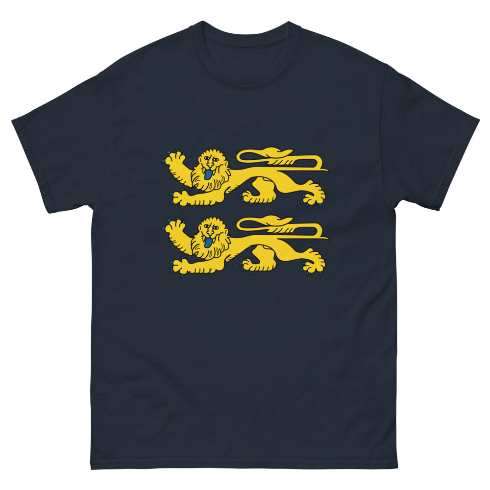 T-shirt Normandie marine - Élégance et fierté régionale