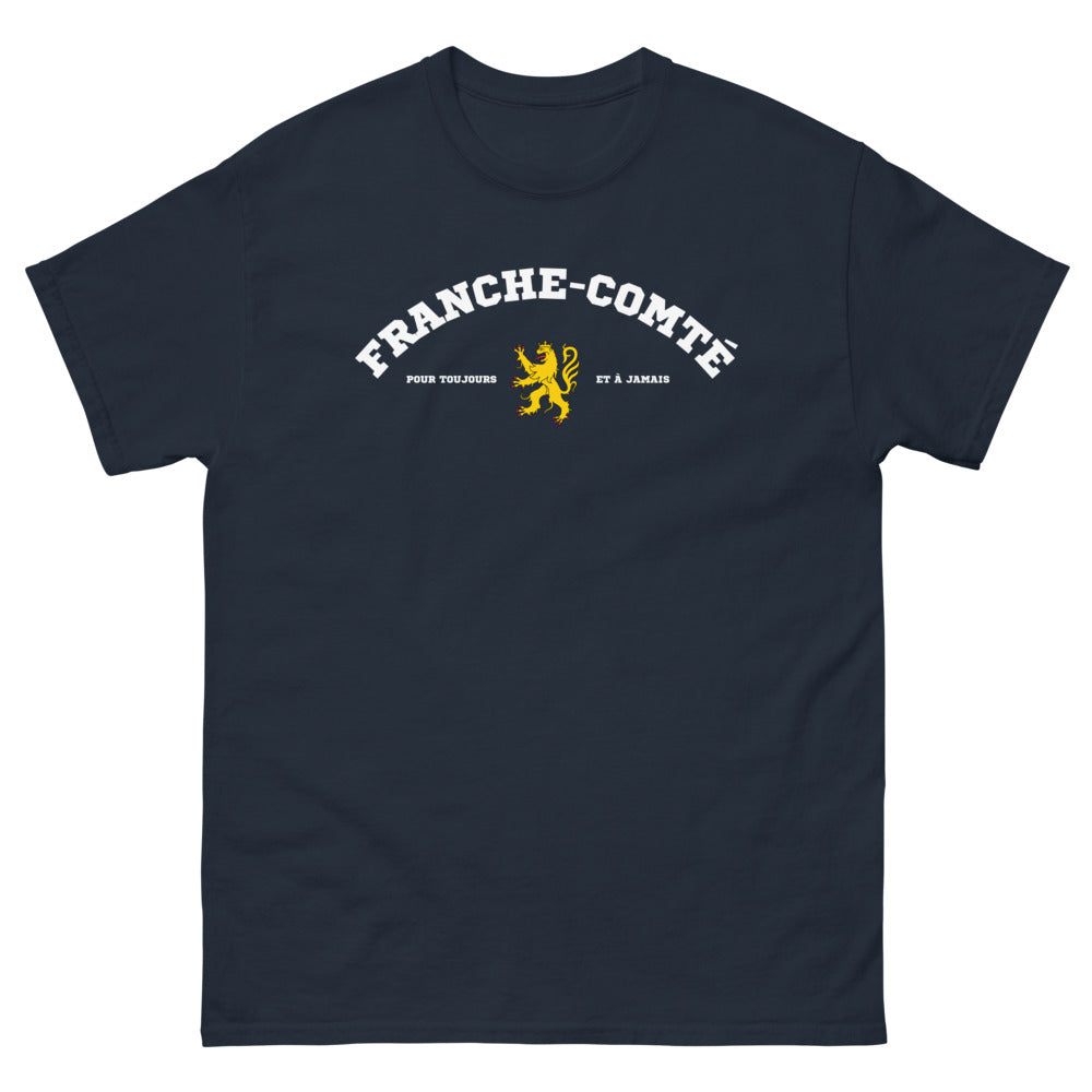 T-shirt Franche-Comté marine - Souvenir Éternel