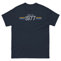 Thumbnail for T-shirt 1977 marine - Embrassez la nostalgie des années 70