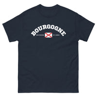 Thumbnail for T-shirt Bourgogne marine - Fier d'ici pour toujours !