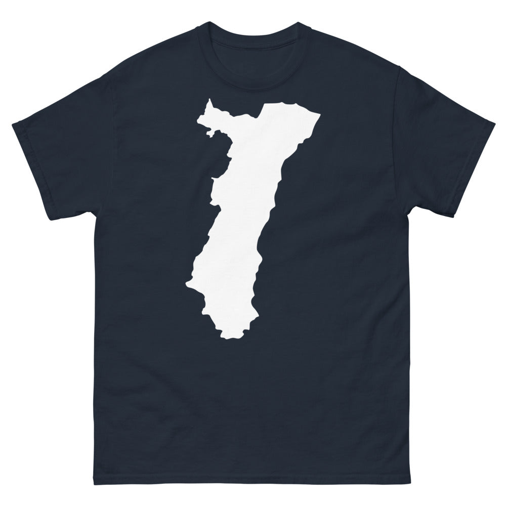 T-shirt Alsacien bleu marine - Souvenir d'Alsace humoristique