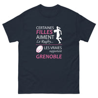 Thumbnail for T-shirt rugby Grenoble marine - Les vraies supportrices s'affichent