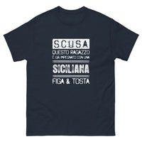 Thumbnail for T-Shirt Siciliano marina - Orgoglio Siciliano con umorismo
