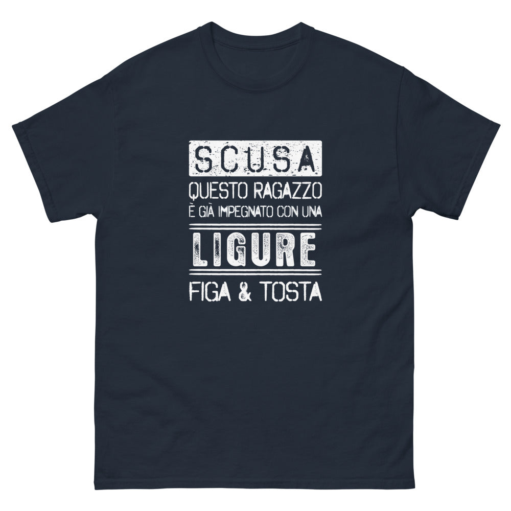 T-shirt Ligurie marine - Un Pensiero per Ligure Tosta