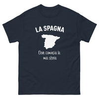 Thumbnail for T-Shirt Spagna blu - La Spagna Dove Comincia la Mia Storia