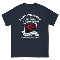 Thumbnail for T-shirt Italie marine - L'ottavo giorno Dio creò gli eroi