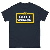 Thumbnail for T-shirt Suisse marine - Gott Verdammi, fierté helvétique