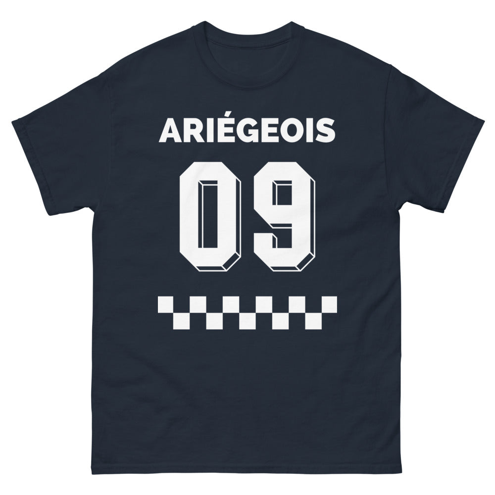 T-shirt Ariège marine - Fierté et souvenirs à porter