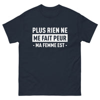 Thumbnail for T-shirt Bretagne marine - Ma femme est bretonne, humour et fierté