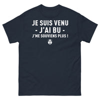 Thumbnail for T-shirt Bretagne marine - Je suis venu j'ai bu