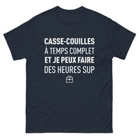Thumbnail for T-shirt humour noir - Casse-couilles à temps complet dos