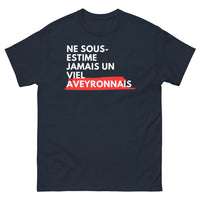 Thumbnail for T-shirt Aveyron marine - Fiers Aveyronnais avec humour