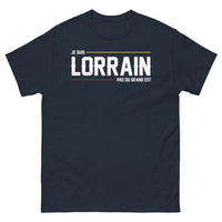Thumbnail for T-shirt Lorraine marine - Je suis Lorrain, pas du Grand Est