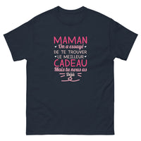 Thumbnail for T-shirt Maman marine - Maman on a essayé de te trouver le meilleur cadeau