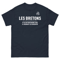 Thumbnail for T-shirt Bretagne marine - S'ils n'existaient pas, il faudrait les inventer
