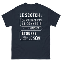 Thumbnail for T-shirt humour bleu marine - Connerie étouffée avec ironie