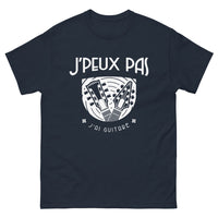 Thumbnail for T-shirt Musicien Passionné marine - Guitare en priorité